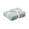 Муслінова тканина пелюшка BIBS Muslin Swaddle 1 шт в упаковці 120*120 см з сумкою для зберігання - Baby Blue