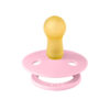 Соска пустушка BIBS Colour Latex Round (кругла) – Baby Pink - 0-6 міс.