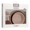 Набір посуду (миски, ложки, чашка) BIBS Complete Dinner Set - Blush