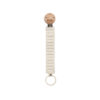 Тримач для пустушки в'язаний BIBS Pacifier Clip Knitted - Ivory