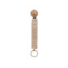 Тримач для пустушки в'язаний BIBS Pacifier Clip Knitted - Vanilla