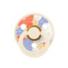 Пустушка Studio Colour Latex Round (кругла) Flower Child – Ivory - 0-6 міс.