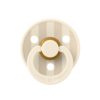 Пустушка Studio Colour Latex Round (кругла) Block –  Ivory / Vanilla - 0-6 міс.