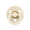 Пустушка Studio Colour Latex Round (кругла) Pin – Ivory / Vanilla - 0-6 міс.