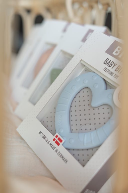Іграшка гризунець BIBS Baby Bitie Heart Ivory, вік 3+ міс - Зображення 5