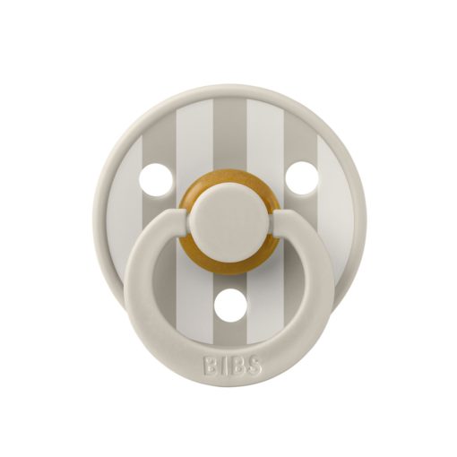 Пустушка Studio Colour Latex Round (кругла) Block –  Sand / Ivory