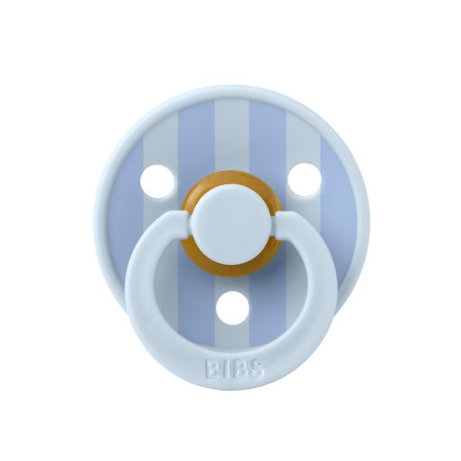 Пустушка Studio Colour Latex Round (кругла) Block –  Baby Blue / Dusty Blue