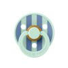 Пустушка Studio Colour Latex Round (кругла) Block – Nordic Mint / Petrol - 0-6 міс.