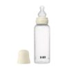 Дитяча пляшечка BIBS Baby Bottle Round Silicone 270 мл Medium Flow (середній потік) - Ivory