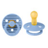 Пустушка Studio Colour Latex Round (кругла) Pin – Sky Blue - 0-6 міс.