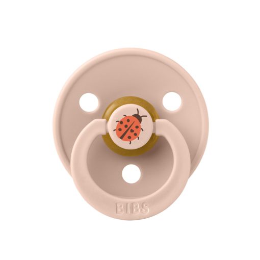 Пустушка Studio Colour Latex Round (кругла) Ladybug – Blush