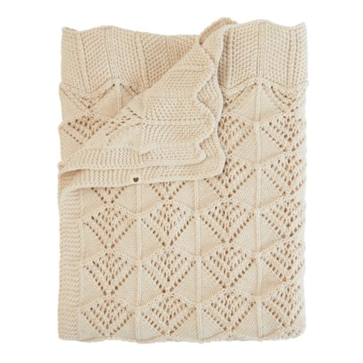 В'язана ковдра BIBS Knitted Blanket Wavy