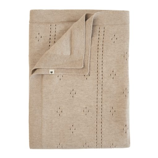 В'язана ковдра BIBS Knitted Blanket Pointelle - Зображення 3