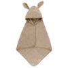 Дитячий рушник з капюшоном BIBS Kangaroo Towel - Vanilla