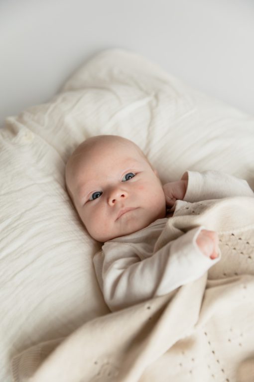 В'язана ковдра BIBS Knitted Blanket Pointelle - Зображення 4