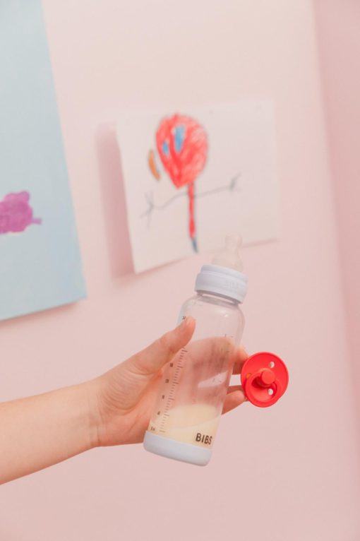 Скляна дитяча пляшечка BIBS Glass Baby Bottle Body 240 мл - Зображення 5
