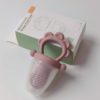 Силіконовий ніблер для годування "Лев" (картонне упакування) - Pale Mauve