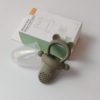 Силіконовий ніблер для годування "Ведмедик" (картонне упакування) - Green Tea