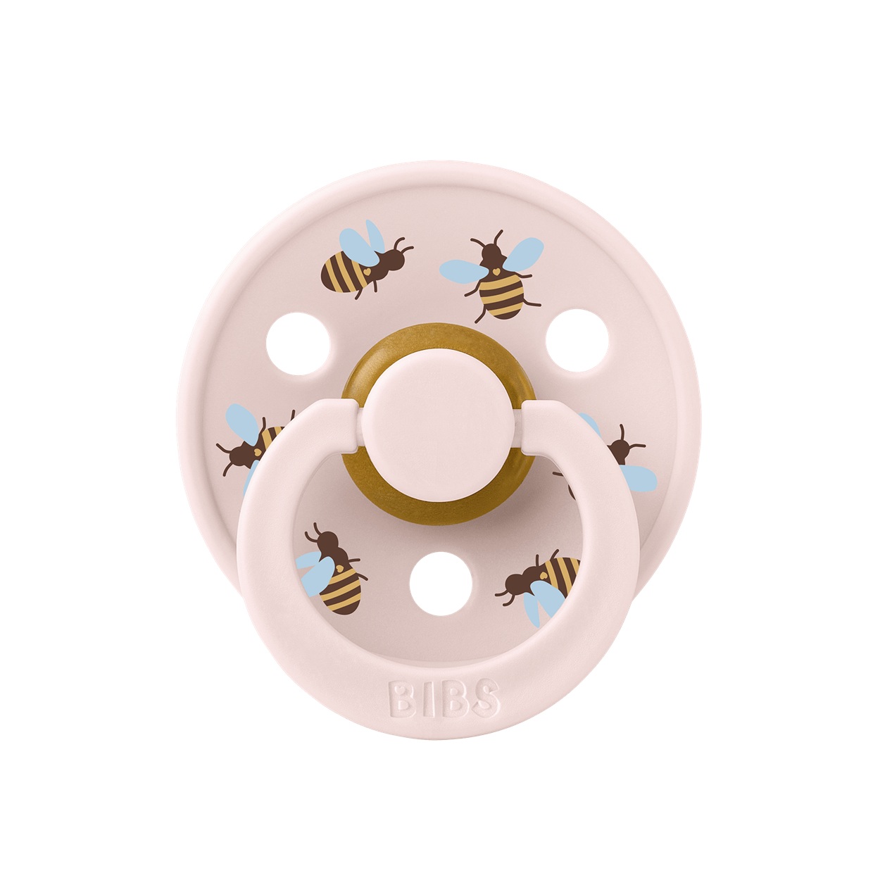 Пустушка Studio Colour Latex Round (кругла) Bumblebee Friends – Petal