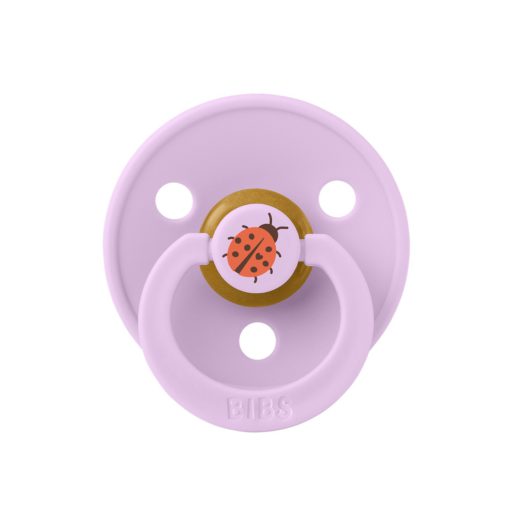 Пустушка Studio Colour Latex Round (кругла) Ladybug – Violet Sky