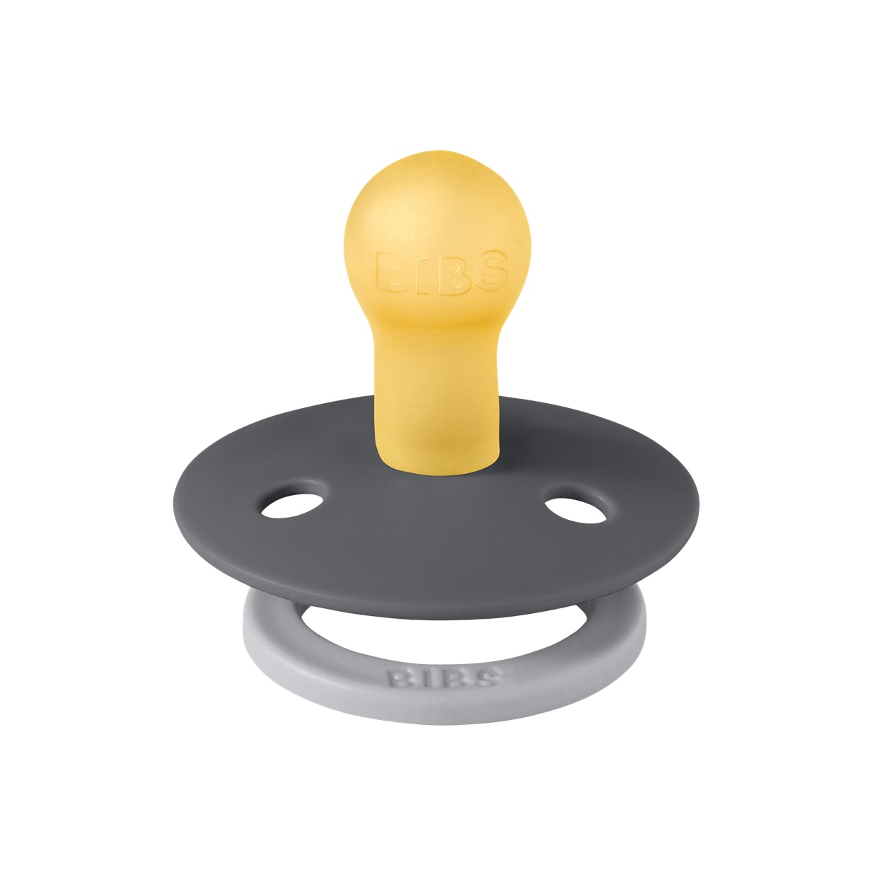 Пустушка Studio Colour Fusion Latex Round (кругла) – Iron/Cloud - Зображення 3