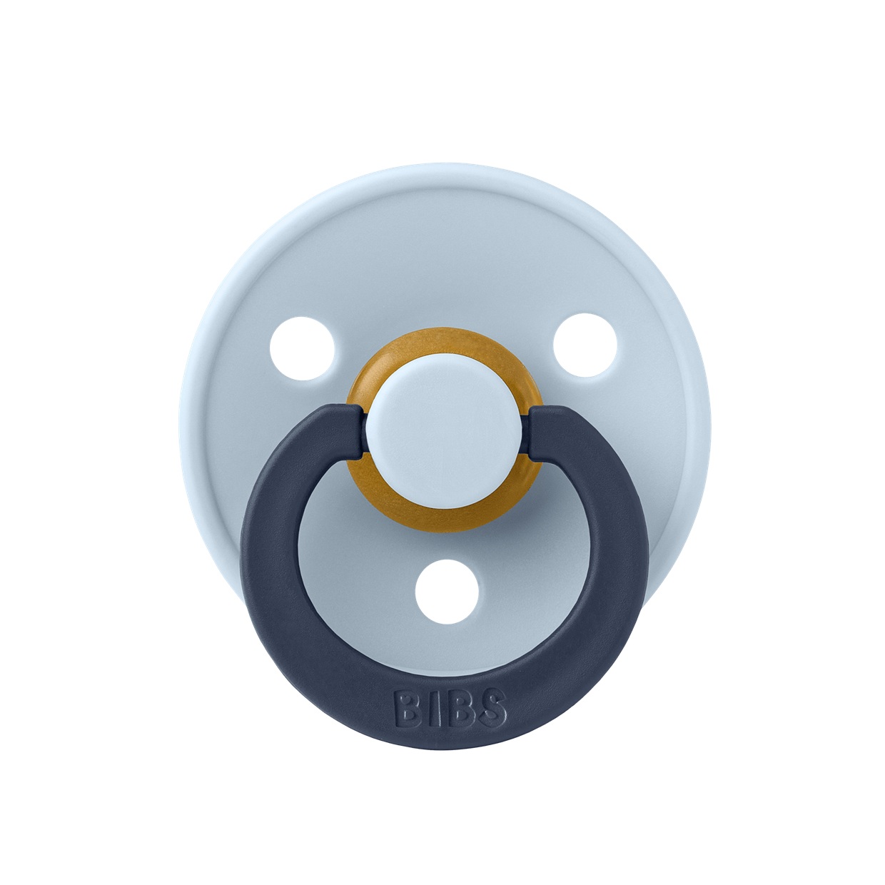 Пустушка Studio Colour Fusion Latex Round (кругла) – Baby Blue/Deep Space