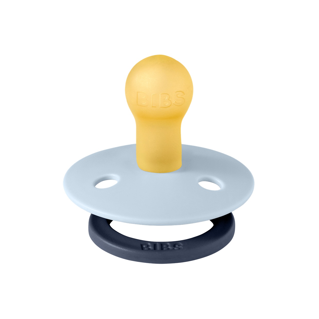 Пустушка Studio Colour Fusion Latex Round (кругла) – Baby Blue/Deep Space - Зображення 2