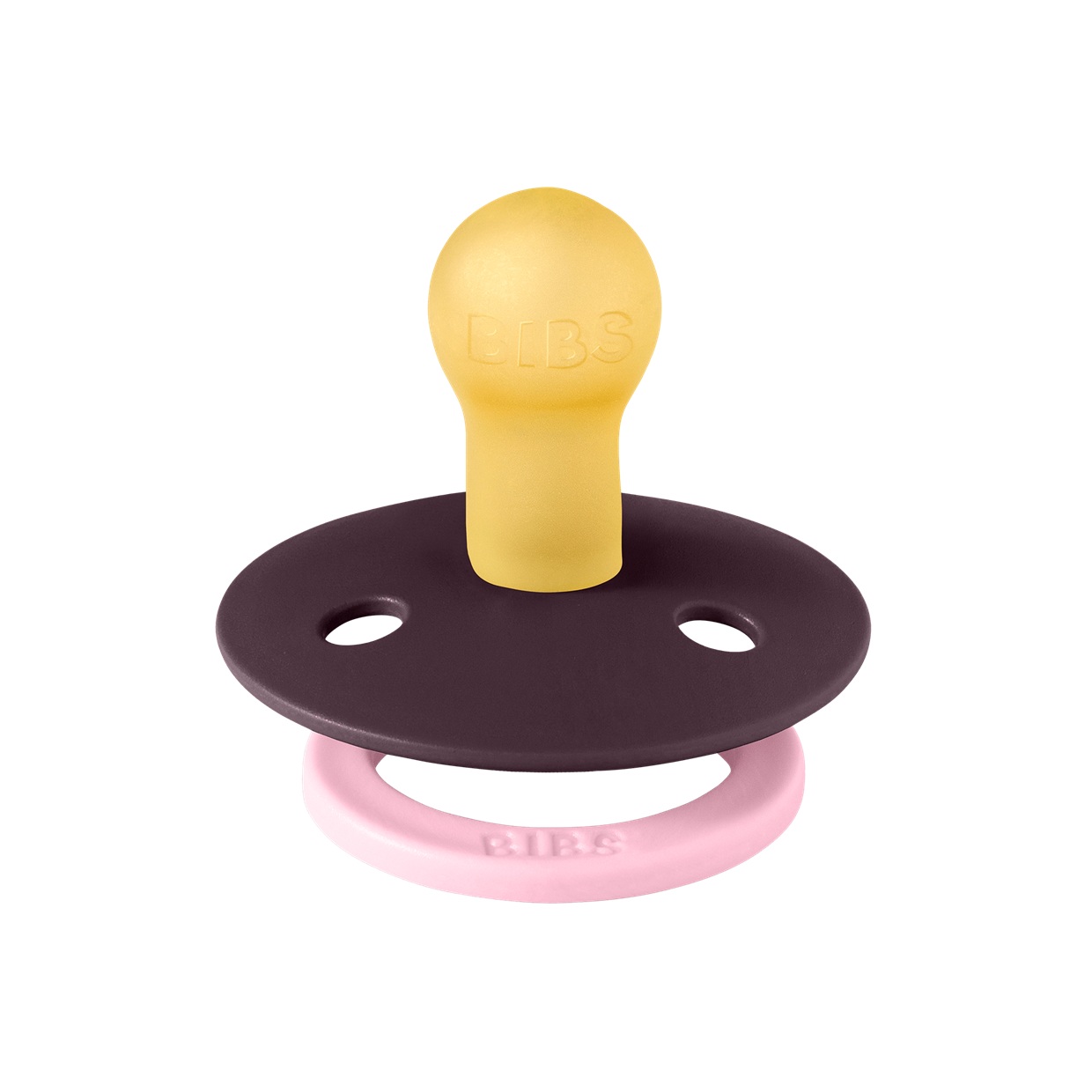 Пустушка Studio Colour Fusion Latex Round (кругла) – Plum/Baby Pink - Зображення 3