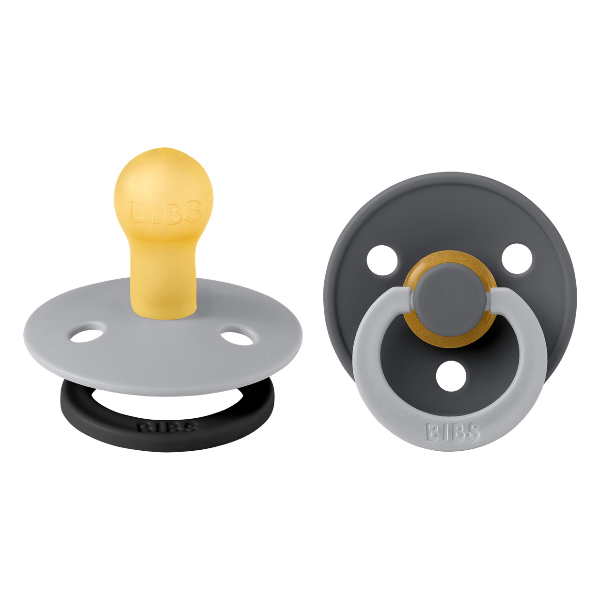 Пустушка Studio Colour 2 PACK Fusion Latex Round (кругла) – Cloud Iron mix (2 в упаковці) - Зображення 3