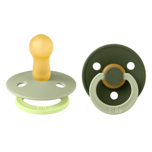 Пустушка Studio Colour 2 PACK Fusion Latex Round (кругла) – Sage Hunter Green mix (2 в упаковці) - Зображення 2
