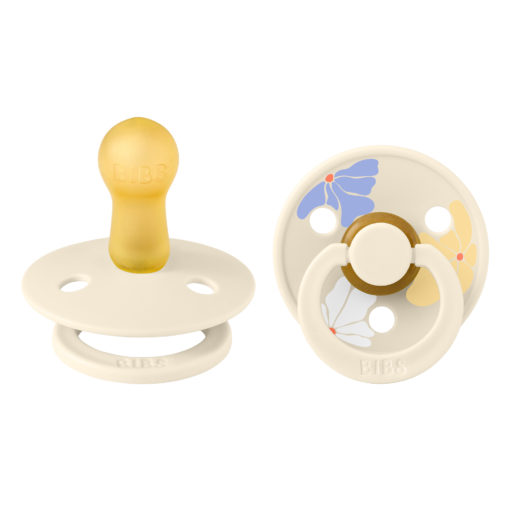 Пустушка Studio Colour 2 PACK Latex Round (кругла) Morning Bloom – Ivory Mix (2 в упаковці) - Зображення 2