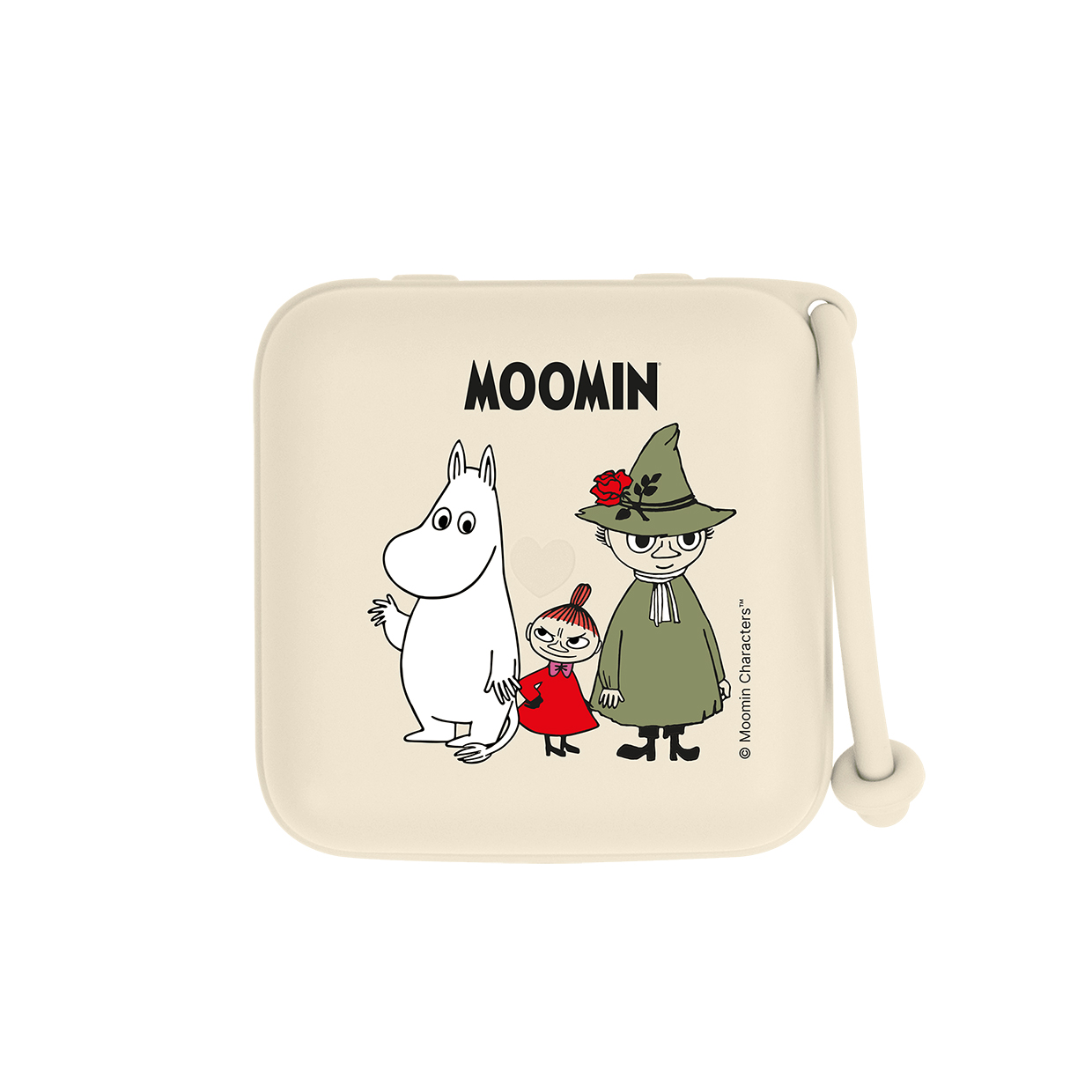 Контейнер для пустушок BIBS x Moomins Pacifier Box – Ivory