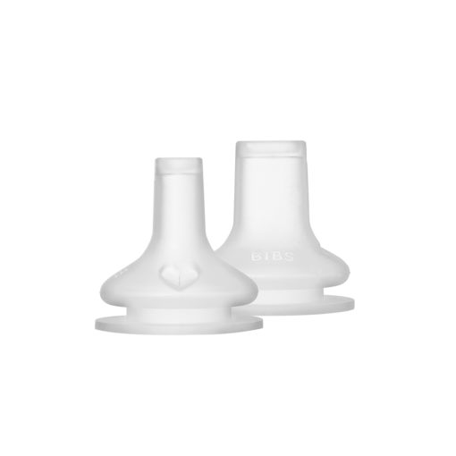 Змінні силіконові носики для дитячої пляшечки BIBS Baby Bottle Spout Silicone 2 pack