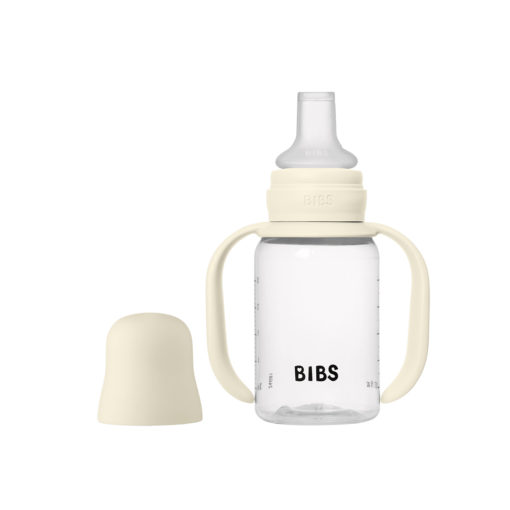 Дитяча пляшечка непроливайка з носиком BIBS Baby Sippy Bottle Spout Silicone 1 pack 150 мл - Зображення 3