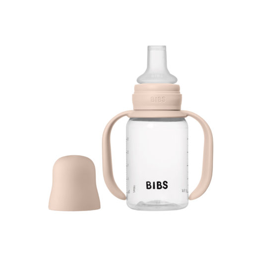 Дитяча пляшечка непроливайка з носиком BIBS Baby Sippy Bottle Spout Silicone 1 pack 150 мл