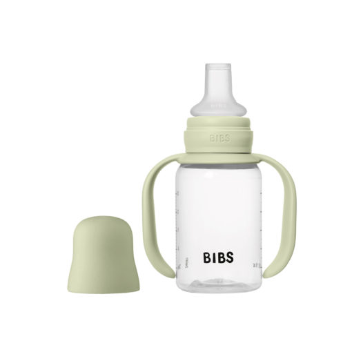 Дитяча пляшечка непроливайка з носиком BIBS Baby Sippy Bottle Spout Silicone 1 pack 150 мл - Зображення 4