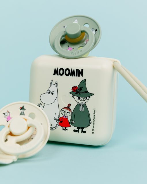 Контейнер для пустушок BIBS x Moomins Pacifier Box – Ivory - Зображення 5