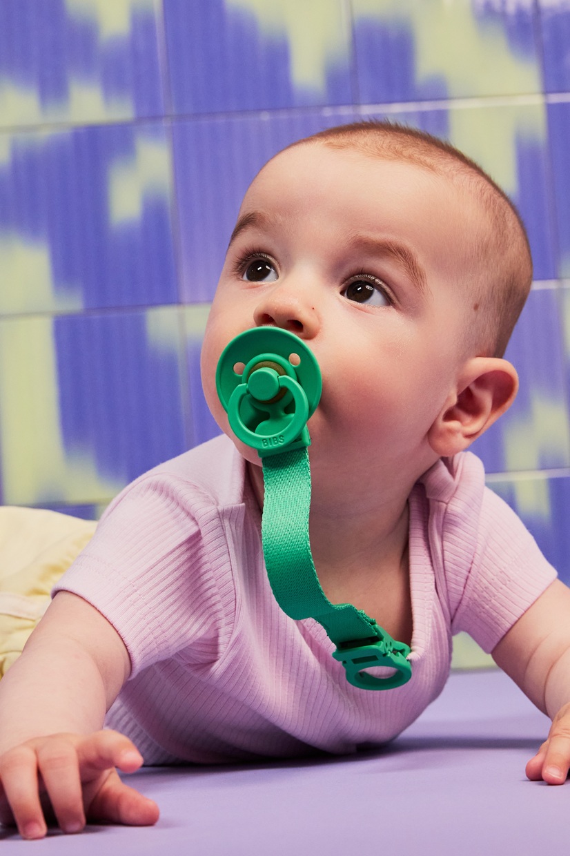 Соска пустушка BIBS Colour Latex Anatomical (анатомічна) – Matcha/Cactus (2 в упаковці) - Зображення 3