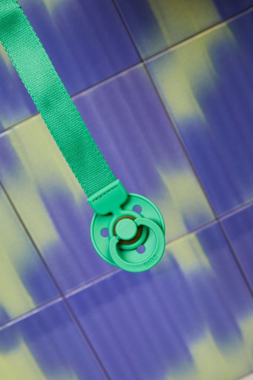 Соска пустушка BIBS Colour Latex Round (кругла) – Cactus - Зображення 5