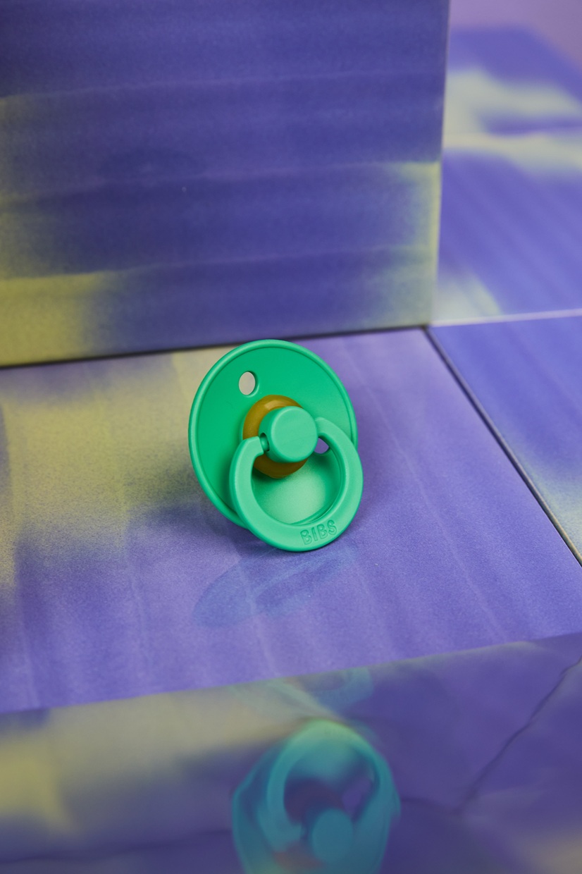 Соска пустушка BIBS Colour Latex Anatomical (анатомічна) – Matcha/Cactus (2 в упаковці) - Зображення 7