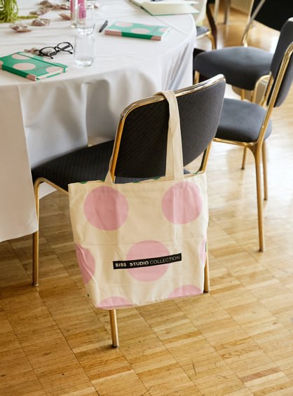 Сумка шопер Bibs Polka Dot TOTE BAG (promo). Не для перепродажу.