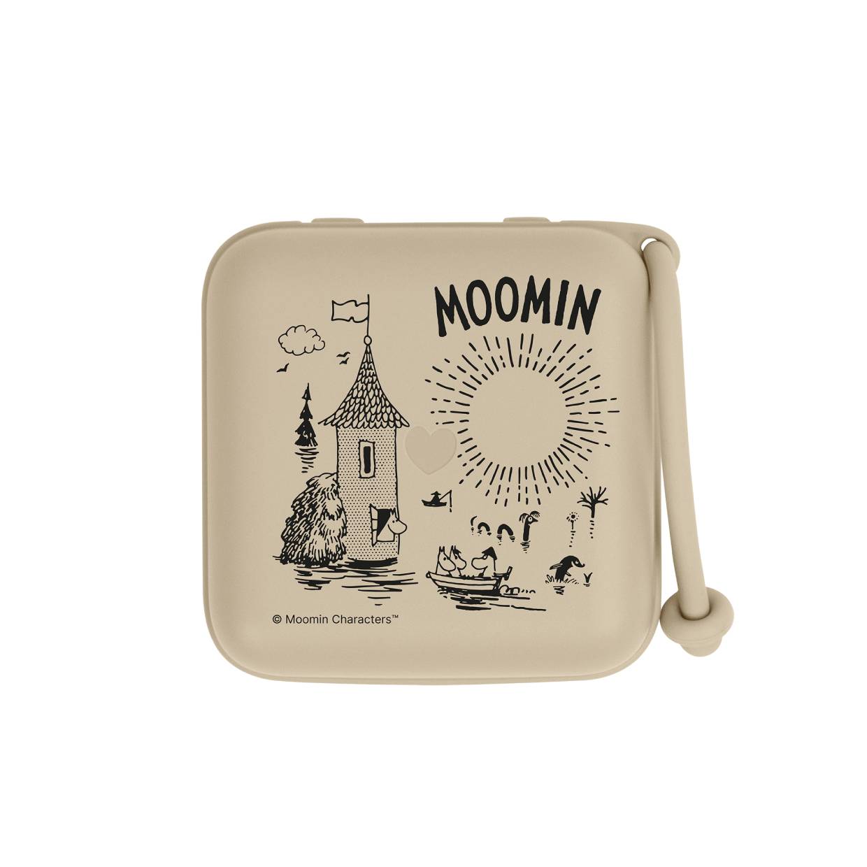 Контейнер для пустушок BIBS x Moomins Pacifier Box – Vanilla