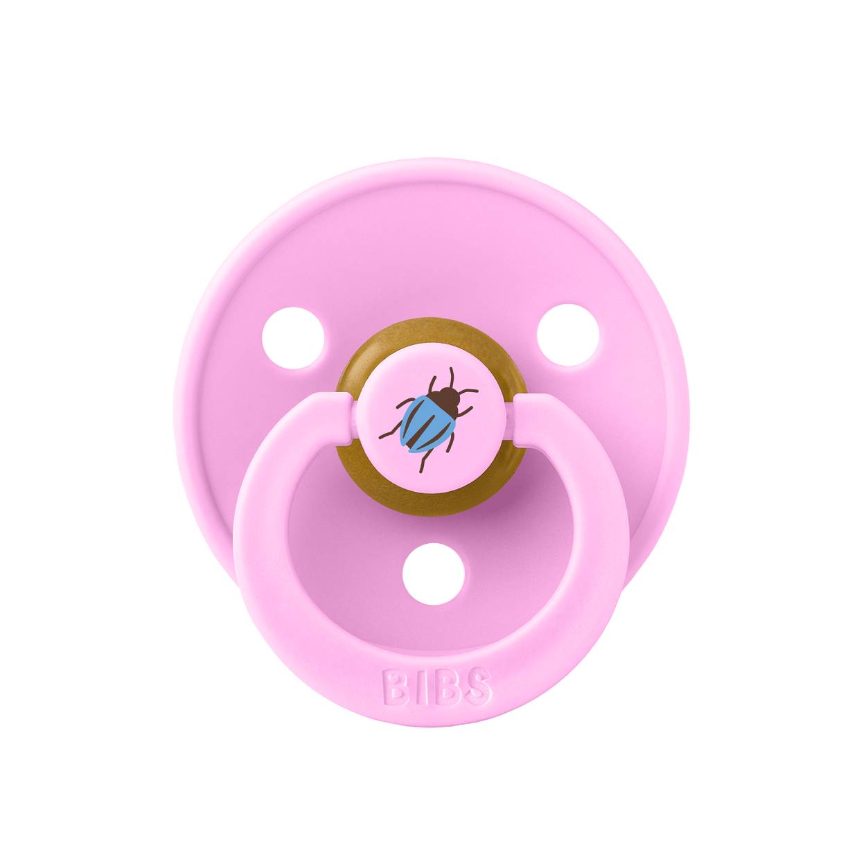 Пустушка Studio Colour Latex Round (кругла) Beetle Bulk – Ballet
