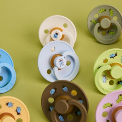 Пустушка Studio Colour Latex Round (кругла) Caterpillar Friends Bulk – Sage - Зображення 4